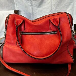 Urban Expressions Red Certified Vegan Handbag/Shoulder bag/Crossbody